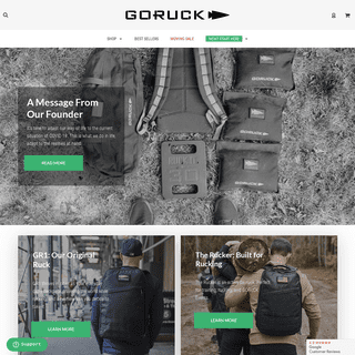 A complete backup of goruck.com