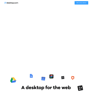 Desktop.com - A desktop for the web