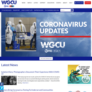 A complete backup of wgcu.org