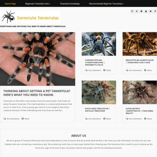 A complete backup of tarantulapets.com