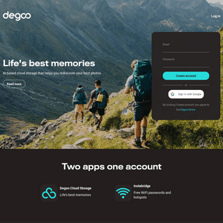 A complete backup of degoo.com