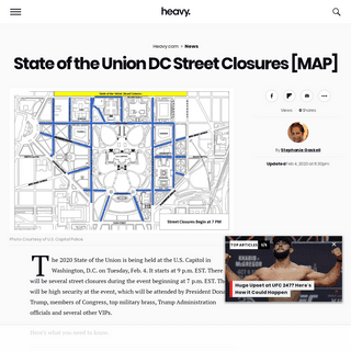 A complete backup of heavy.com/news/2020/02/state-of-the-union-street-closures-map/