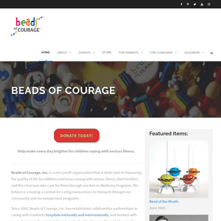A complete backup of beadsofcourage.org