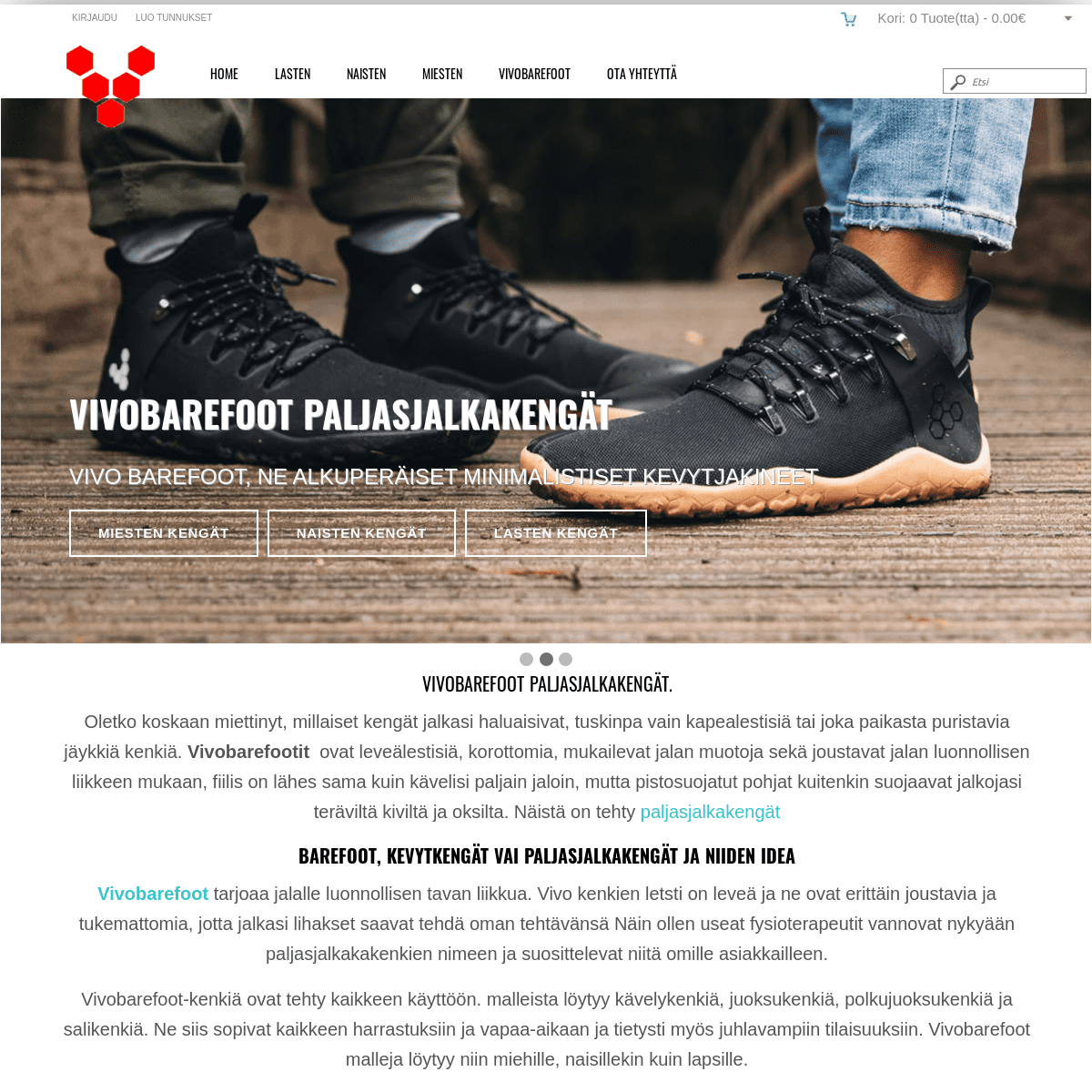 A complete backup of vivobarefoot.fi