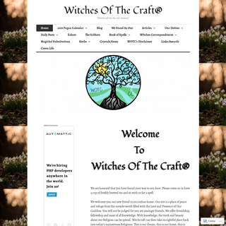 A complete backup of witchesofthecraft.com