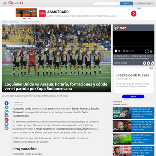 A complete backup of www.24horas.cl/deportes/futbol-internacional/coquimbo-unido-vs-aragua-horario-formaciones-y-donde-ver-el-pa