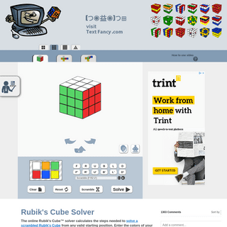 A complete backup of rubiks-cube-solver.com