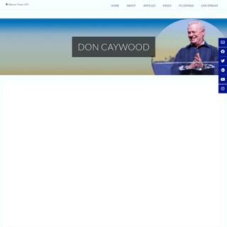 A complete backup of doncaywood.com