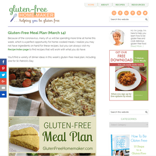 A complete backup of glutenfreehomemaker.com