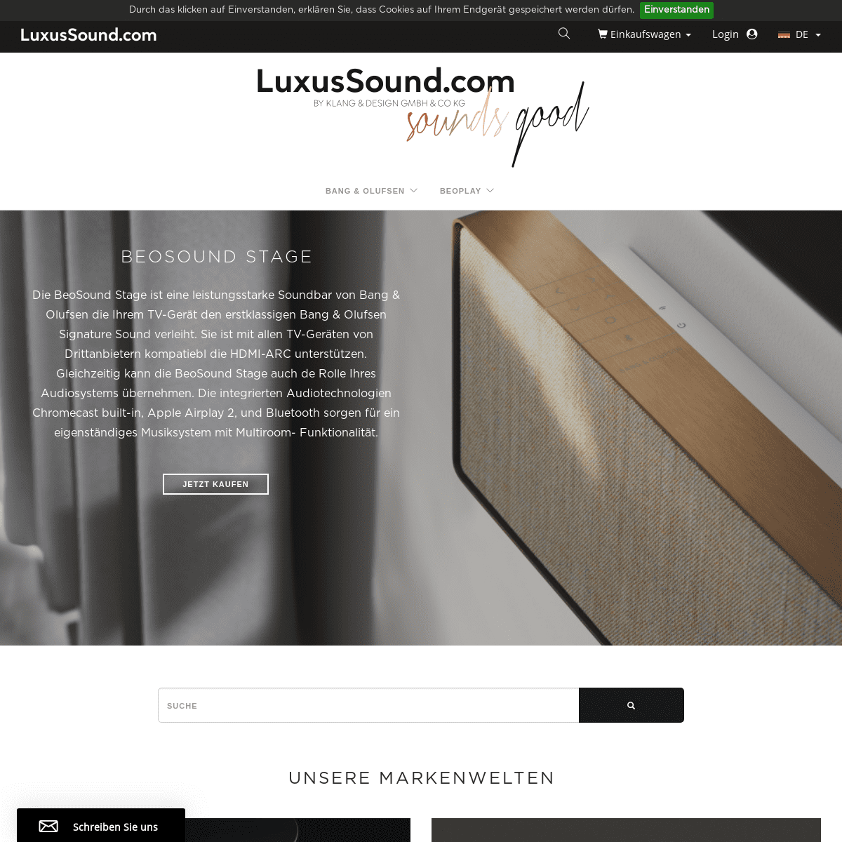 A complete backup of luxussound.com