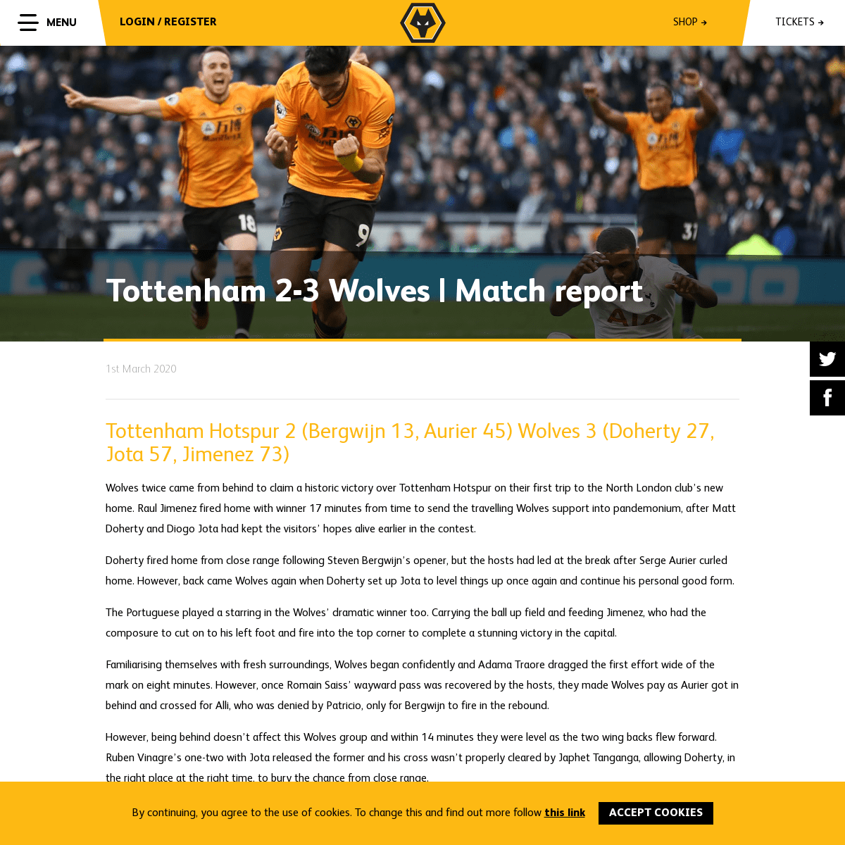 A complete backup of www.wolves.co.uk/news/first-team/20200301-tottenham-2-3-wolves-match-report/