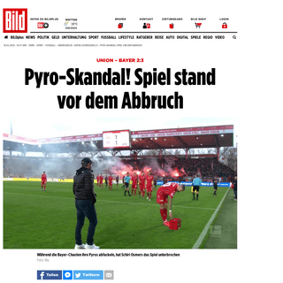 A complete backup of www.bild.de/sport/fussball/fussball/union-berlin-bayer-leverkusen-2-3-pyro-skandal-spiel-vor-dem-abbruch-68