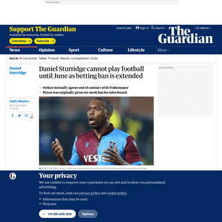 A complete backup of www.theguardian.com/football/2020/mar/02/daniel-sturridge-trabzonspor-contract-terminated-after-six-months