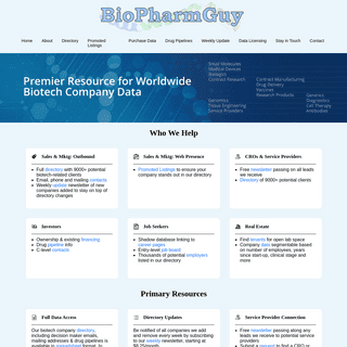 A complete backup of biopharmguy.com