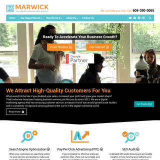 A complete backup of marwickmarketing.com