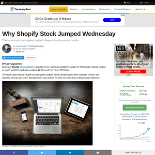 A complete backup of www.fool.com/investing/2020/02/12/why-shopify-stock-jumped-wednesday.aspx