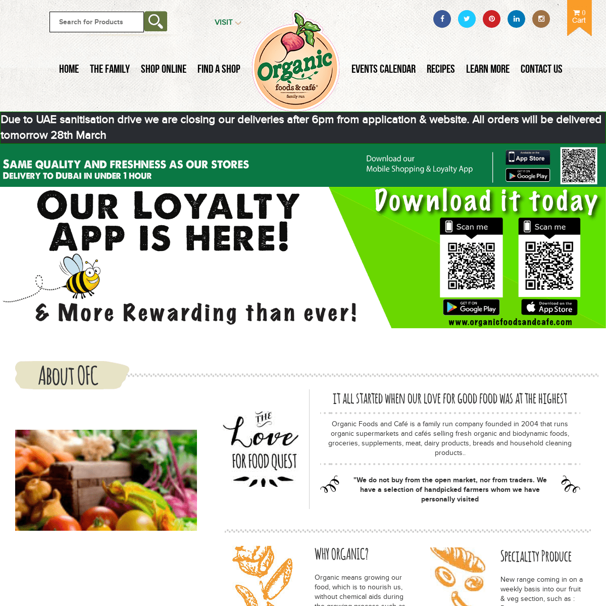 A complete backup of organicfoodsandcafe.com