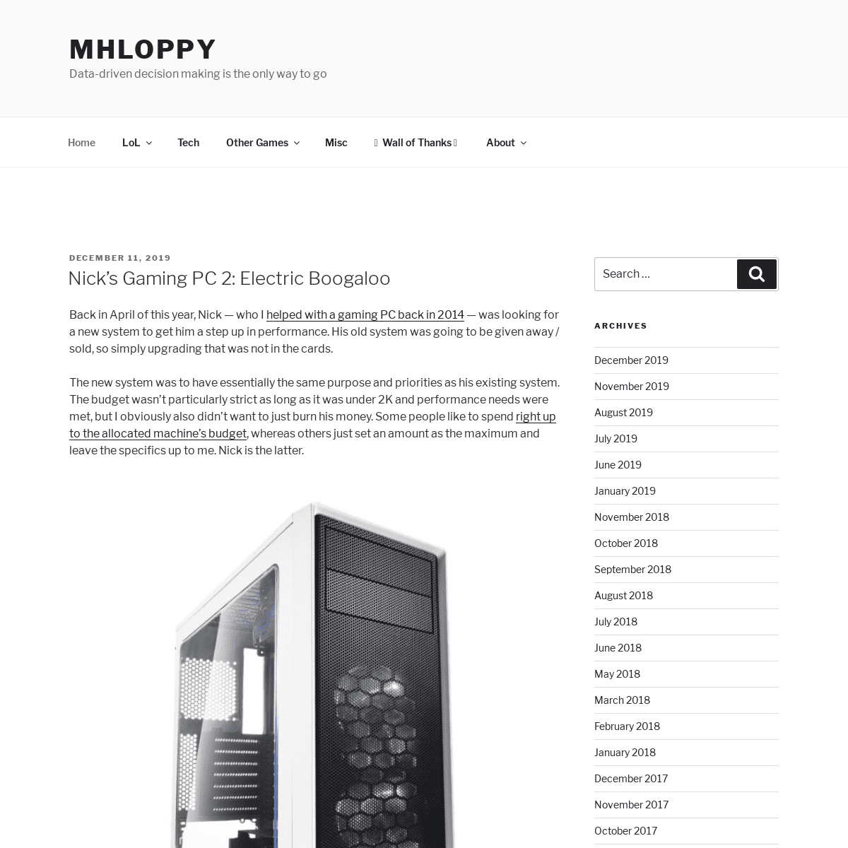 A complete backup of mhloppy.com