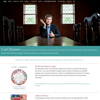 A complete backup of carlzimmer.com