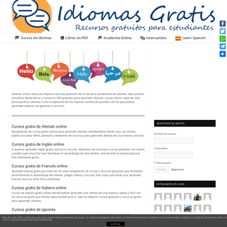 A complete backup of idiomasgratis.net