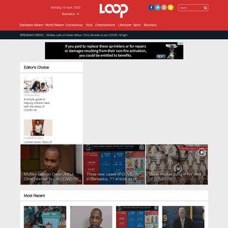 A complete backup of loopnewsbarbados.com
