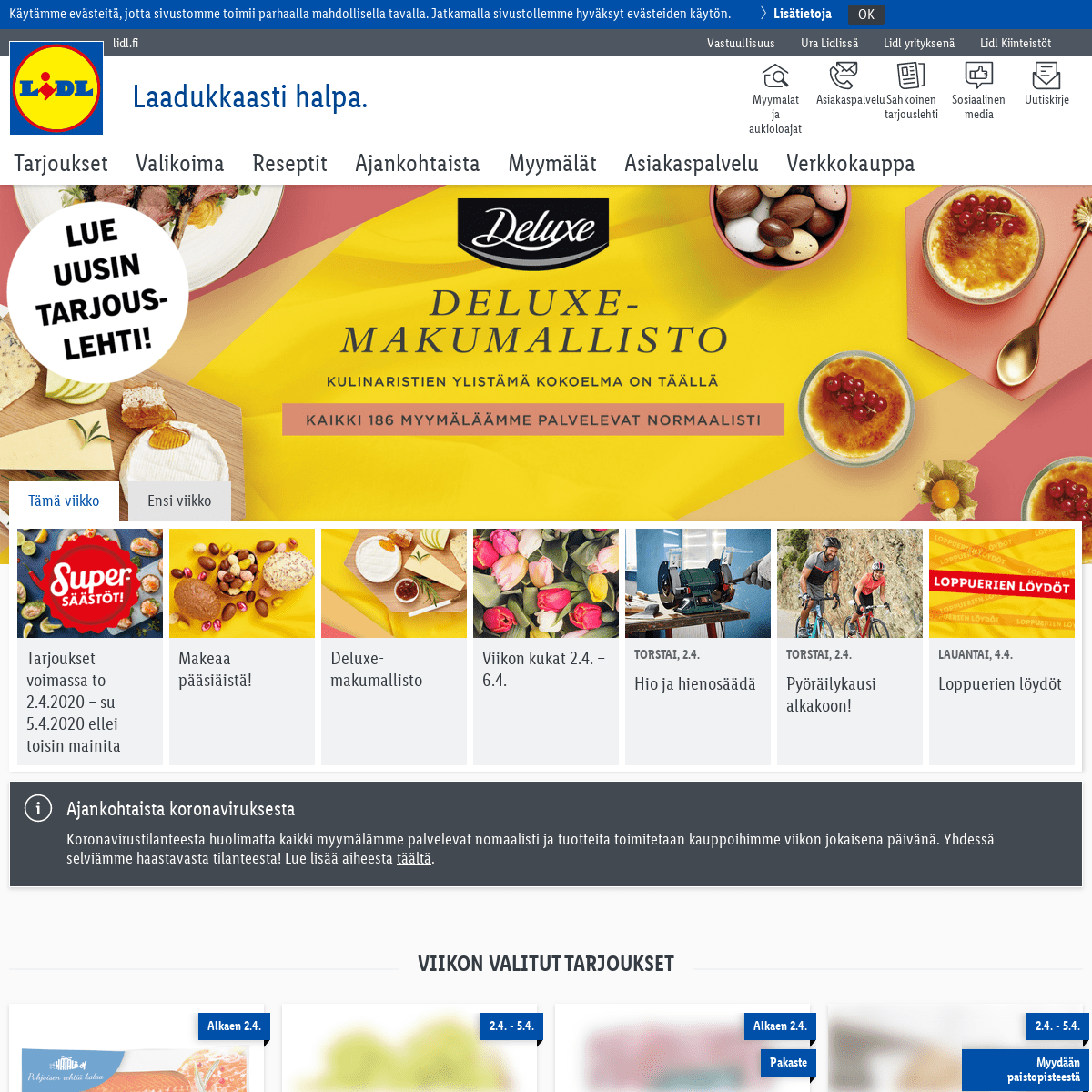 A complete backup of lidl.fi