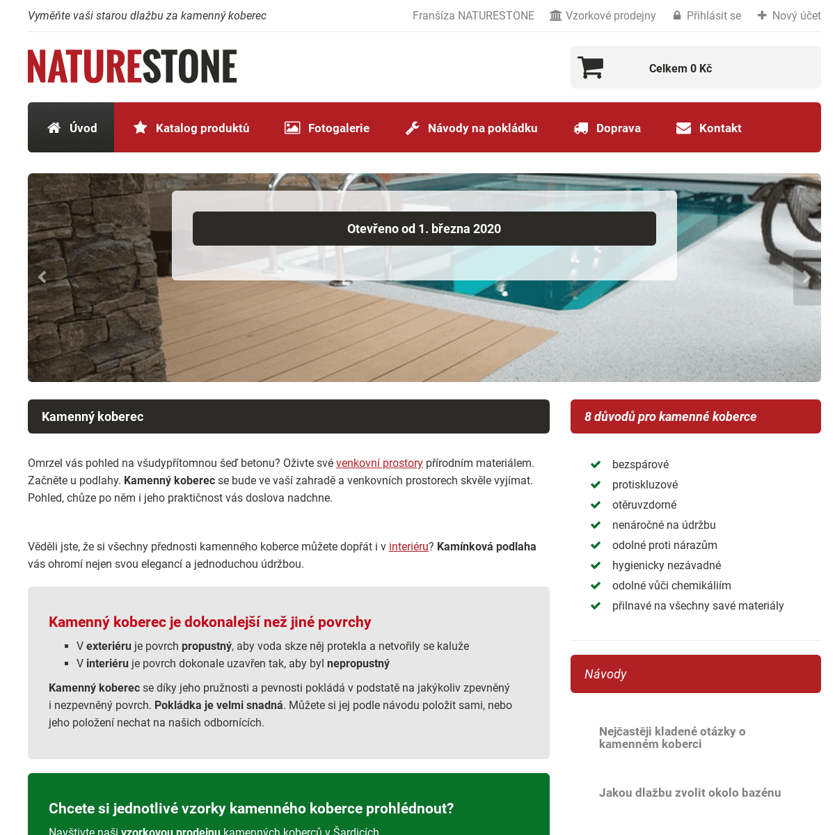 A complete backup of naturestone.cz