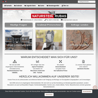 A complete backup of naturstein-rubas.de