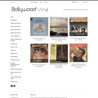A complete backup of bollywoodvinyl.in
