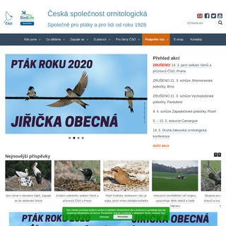 A complete backup of birdlife.cz