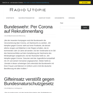 A complete backup of radio-utopie.de