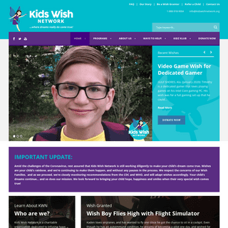 A complete backup of kidswishnetwork.org