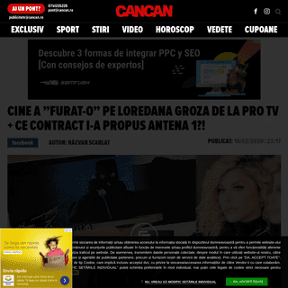 A complete backup of www.cancan.ro/cine-a-furat-o-pe-loredana-groza-de-la-pro-tv-ce-contract-i-a-propus-antena-1-20144393
