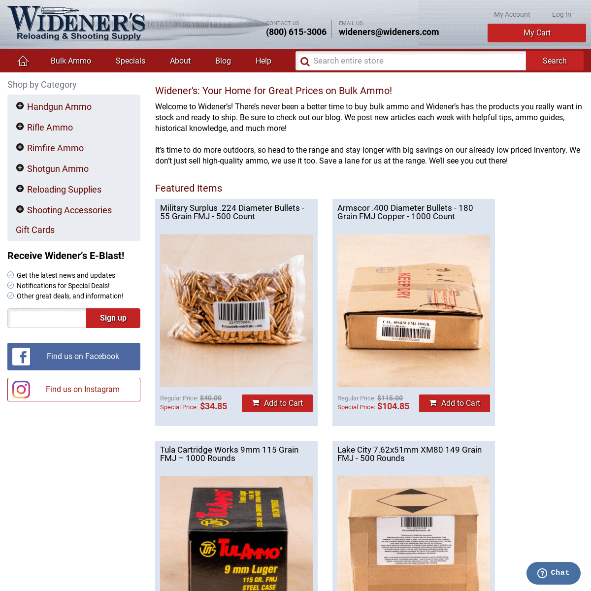 A complete backup of wideners.com