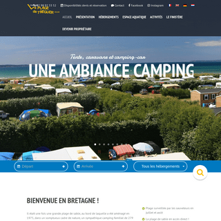 A complete backup of camping-treguer-plage.com