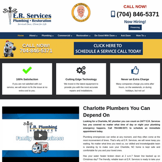 Plumber Charlotte - Plumbing Services Contractor Company