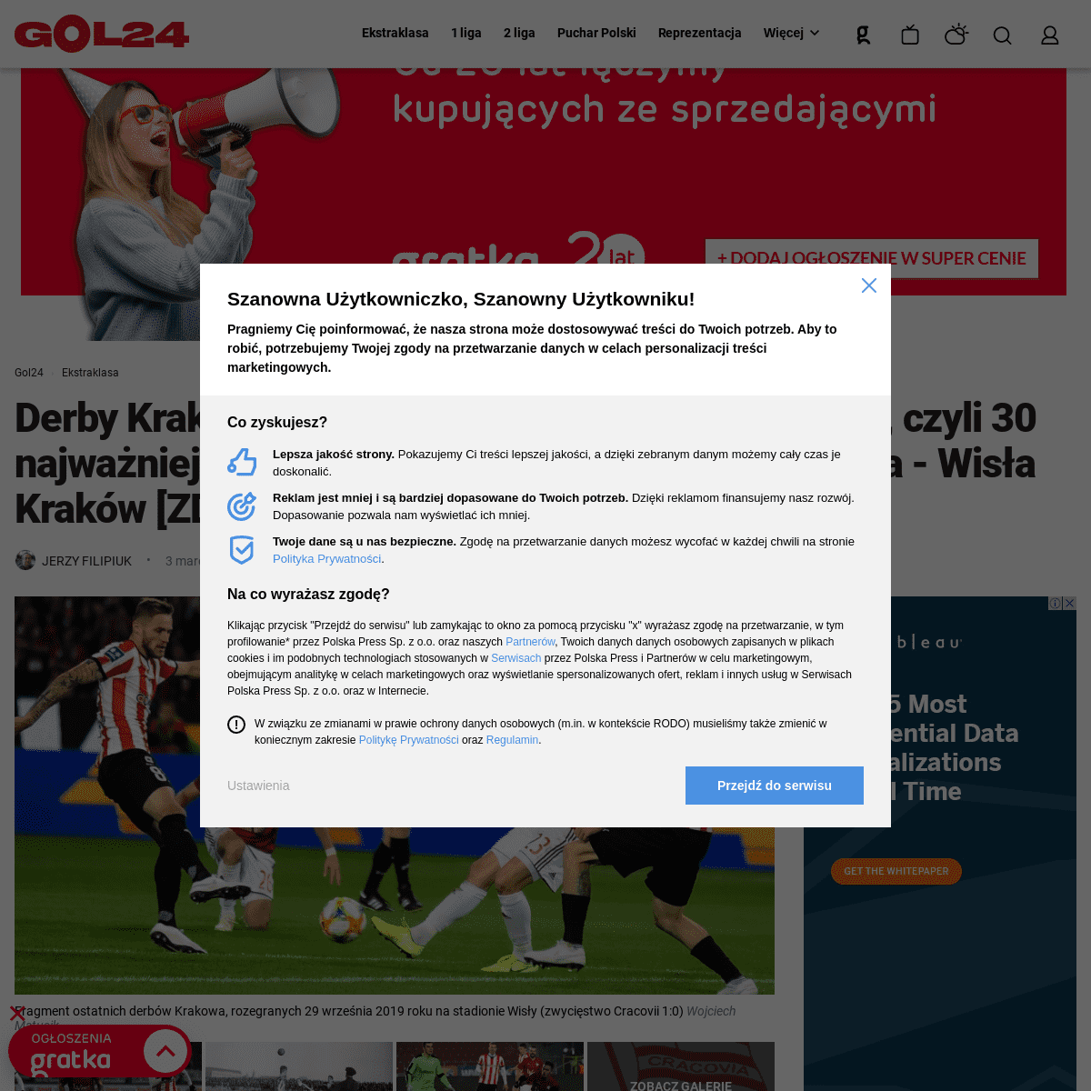 A complete backup of gol24.pl/derby-krakowa-2020-rekordy-serie-bohaterowie-czyli-30-najwazniejszych-faktow-z-historii-meczow-cra