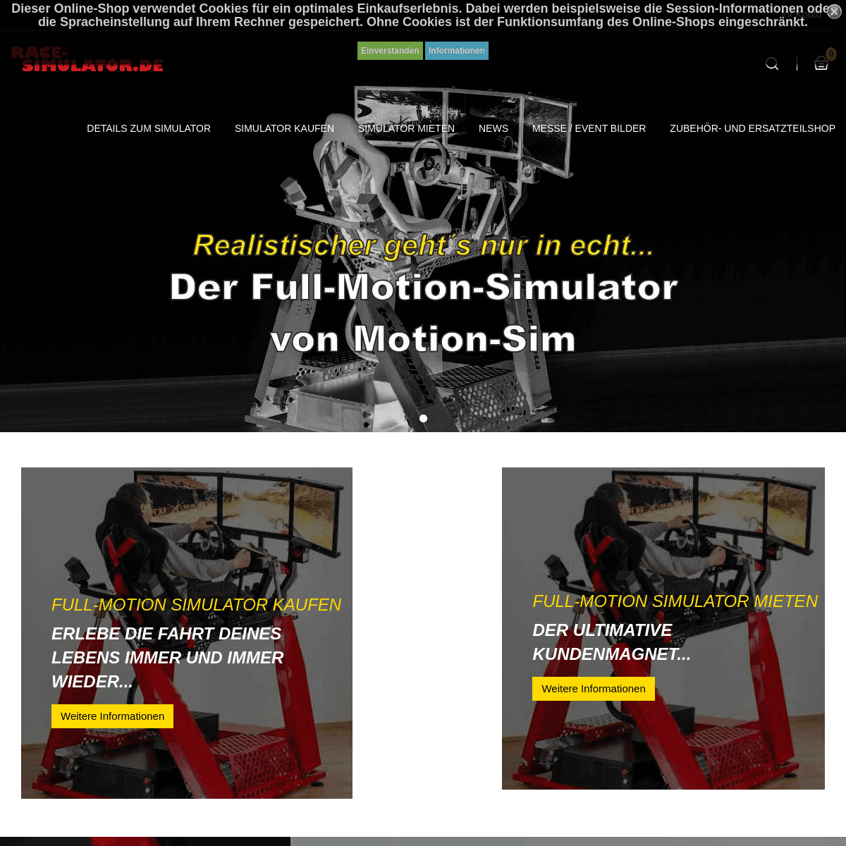 A complete backup of race-simulator.de