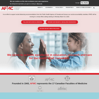 A complete backup of afmc.ca
