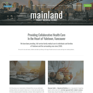 A complete backup of mainlandclinic.ca