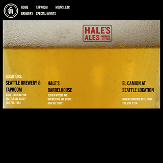 A complete backup of halesbrewery.com