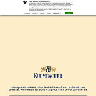 A complete backup of kulmbacher.de