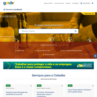 A complete backup of www.gov.br