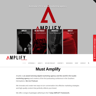 A complete backup of mustamplify.com