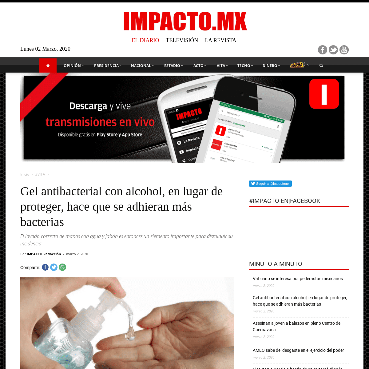 A complete backup of impacto.mx/vita/gel-antibacterial-con-alcohol-en-lugar-de-proteger-hace-que-se-adhieran-mas-bacterias