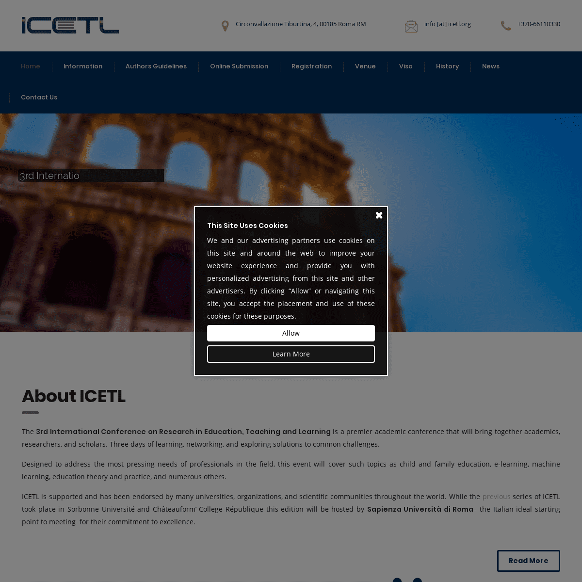 A complete backup of icetl.org