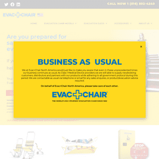 A complete backup of evac-chair.com