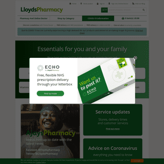 A complete backup of lloydspharmacy.com