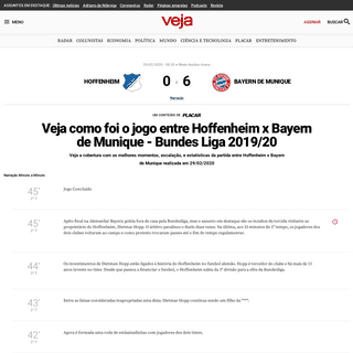 A complete backup of veja.abril.com.br/placar/campeonato-alemao/hoffenheim-e-bayern-de-munique-29022020/
