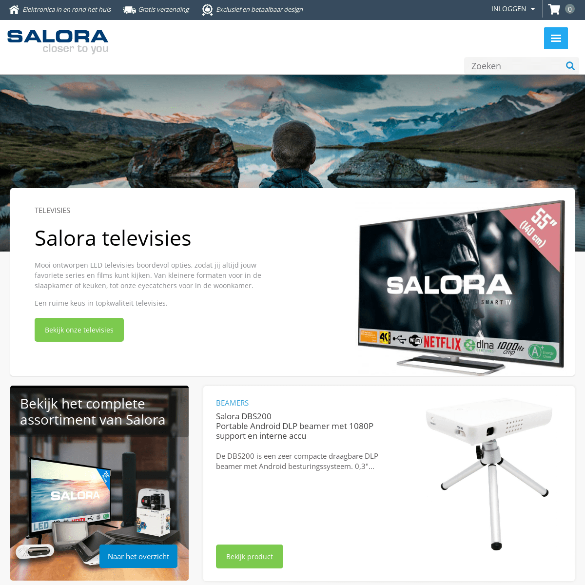 A complete backup of salora.nl